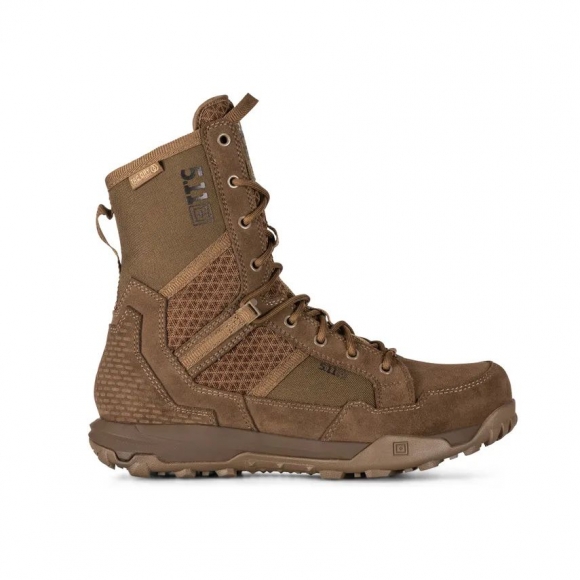 NEW ARRIVALS | MEN'S 5.11 A/T 8" WATERPROOF NON-ZIP BOOT-Dark Coyote