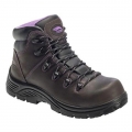 Avenger Free Shipping Women's 7123 Composite Toe Waterproof Boots-Brown / Lilac