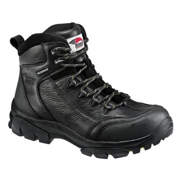 Avenger Free Shipping Men's 7245 Waterproof Boots-Black