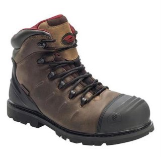 Avenger Free Shipping Men's 7546 Composite Toe Waterproof Boots-Brown