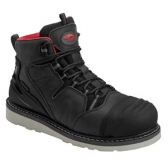 Avenger Free Shipping Men's Wedge Composite Toe Waterproof Boots-Black