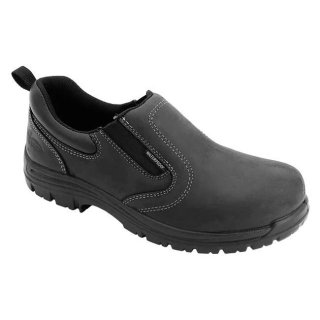 Avenger Free Shipping Men's Foreman Slip-on Composite Toe Waterproof-Black