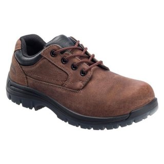 Avenger Free Shipping Men's 7118 Oxford Composite Toe Waterproof-Brown