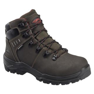 Avenger Free Shipping Men's Foundation Composite Toe Waterproof Boots-Brown