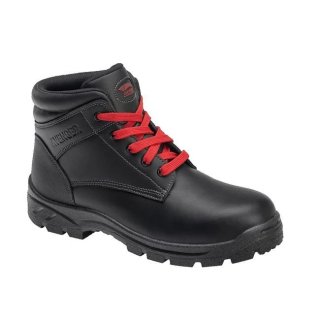 Avenger Free Shipping Men's Builder Econ Steel Toe Waterproof Boots-Black