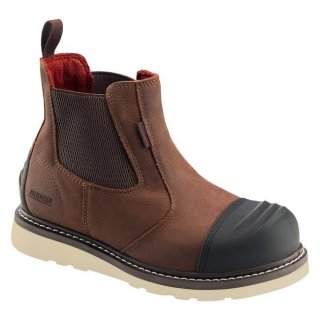 Avenger Free Shipping Men's 7505 Romeo Composite Toe Waterproof Boots-Brown