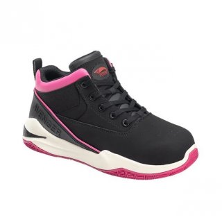 Avenger Free Shipping Women's Reaction Alloy Toe-Black / Pink