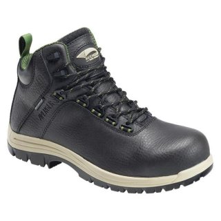 Avenger Free Shipping Men's 6" Breaker Composite Toe Waterproof Boots-Black