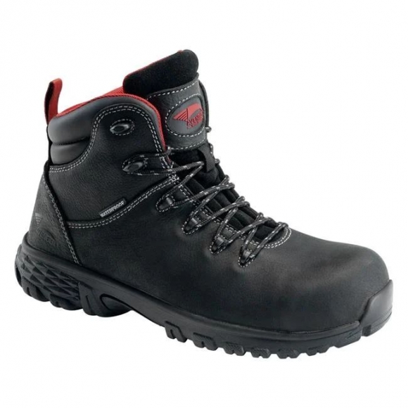 Avenger Free Shipping Men's Flight Alloy Toe SD10 Boots-Black
