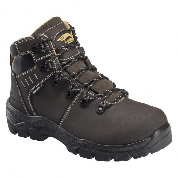 Avenger Free Shipping Women's Foundation Composite Toe Waterproof Boots-Brown