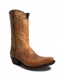 New Collection Black Jack Men's Tan Mad Dog Goat Boots - Brown