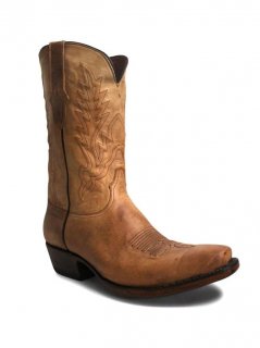 New Collection Black Jack Men's Tan Mad Dog Goat Boots - Brown