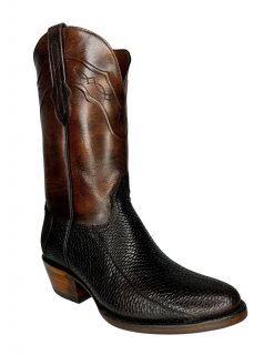 New Collection Black Jack Men's Chocolate Beaver Tail Boots - Chocolate