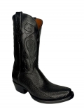New Collection Black Jack Men's Black Beaver Tail Boots - Black