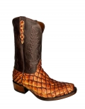 New Collection Black Jack Men's Vintage Ginger Pirarucu Boots - N/A