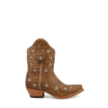 BLACK STAR NEW ARRIVALS WOMEN'S MARFA BOOTIE-CARAMEL