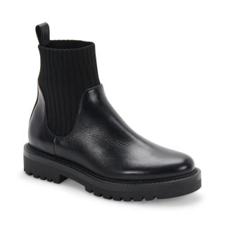 BLONDO WOMEN'S HALLIE-BLACK LEATHER