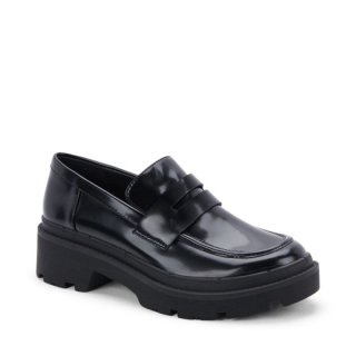 BLONDO WOMEN'S SCHOOL-BLACK LEATHER
