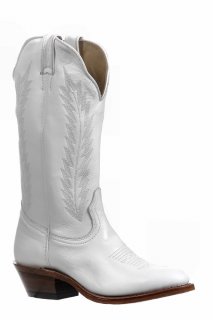 Boulet Women's Leather Sole - Medium Cowboy Toe | Free Delivery