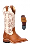Boulet Women's Injected Leather Sole - Wide Square Toe | Free Delivery