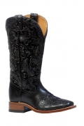 Boulet Women's Leather Sole - Wide Square Toe | Free Delivery