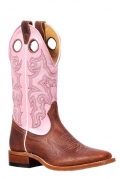 Boulet Women's Leather Sole - Wide Square Toe | Free Delivery