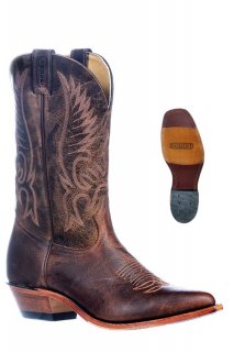 Boulet Men's Cowboy Toe - Injected Leather Sole | Free Delivery