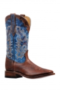 Boulet Men's Leather Sole - Wide Square Toe | Free Delivery