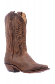 Boulet Men's Cowboy Toe - Leather Sole | Free Delivery