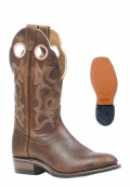 Boulet Women's Rider Sole Tan - Full Round Toe | Free Delivery
