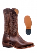 Boulet Men's Rider Sole Tan - Cutter Toe | Free Delivery