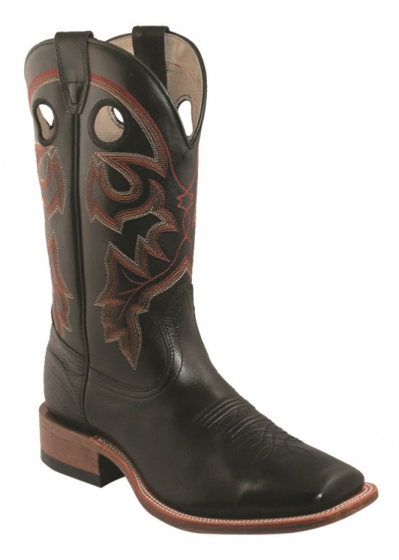 Boulet Men's Leather Sole - Wide Square Toe | Free Delivery