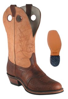 Boulet Men's Rider Sole Tan - Buckaroo | Free Delivery