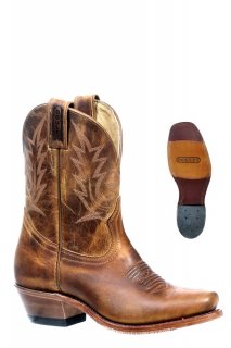 Boulet Women's Cutter Toe - Injected Leather Sole | Free Delivery