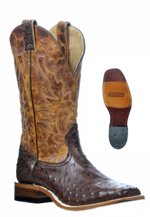 Boulet Men's Exotic - Injected Leather Sole | Free Delivery