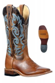 Boulet Women's Injected Leather Sole - Wide Square Toe | Free Delivery