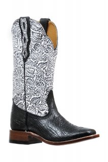 Boulet Women's Leather Sole - Wide Square Toe | Free Delivery