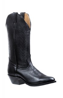 Boulet Women's Leather Sole - Medium Cowboy Toe | Free Delivery