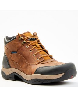 Cody James Men's Endurance Palace Lace-Up WP Soft Work Hiking Boots | Brown | Free Delivery