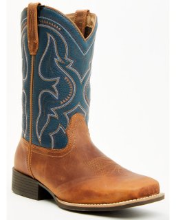 Cody James Cush Core Men's Maverick Performance Western Boots - Broad Square Toe | Blue | Free Delivery