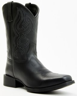 Cody James Men's Ace Ridge Performance Western Boots - Square Toe | Black | Free Delivery