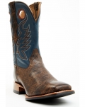 Cody James Men's Union Performance Western Boots - Broad Square Toe | Navy | Free Delivery