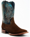 Cody James Men's Blue Collection Western Performance Boots - Broad Square Toe | Brown/blue | Free Delivery