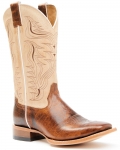 Cody James Men's Yellowstone Western Boots - Broad Square Toe | Tan | Free Delivery