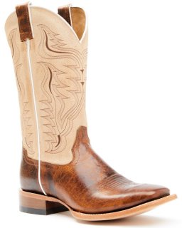 Cody James Men's Yellowstone Western Boots - Broad Square Toe | Tan | Free Delivery