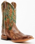 Cody James Men's Road Western Boots - Broad Square Toe | Brown | Free Delivery