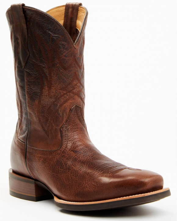 Cody James Men's Xtreme Xero Gravity Western Performance Boots - Broad Square Toe | Brown | Free Delivery