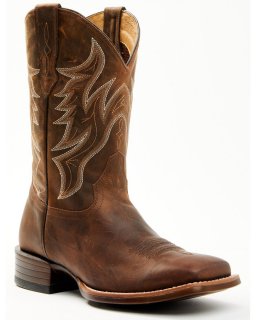 Cody James Men's Hoverfly Performance Western Boots - Broad Square Toe | Tan | Free Delivery