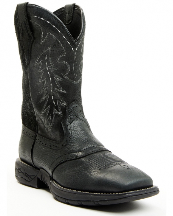 Cody James Men's Summit Lite Performance Boots - Broad Square Toe | Black | Free Delivery