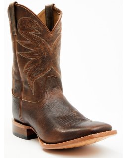 Cody James Men's McBride Western Boots - Broad Square Toe | Chocolate | Free Delivery